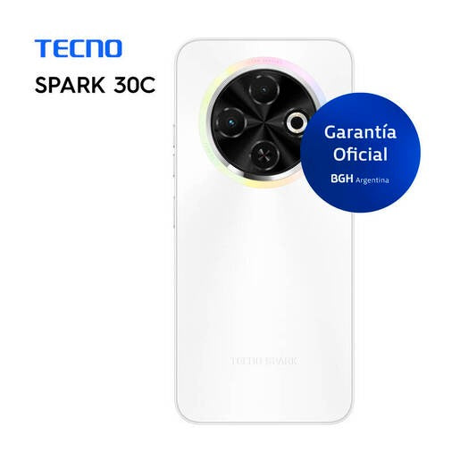 Celular Tecno Spark 30C Orbit White