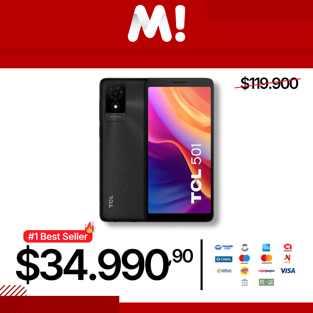 CELULAR TCL 501 NEGRO