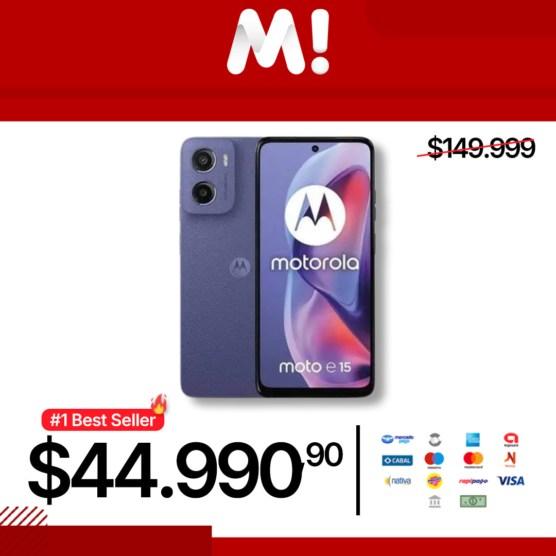 CELULAR MOTOROLA MOTO E15 LAVANDA
