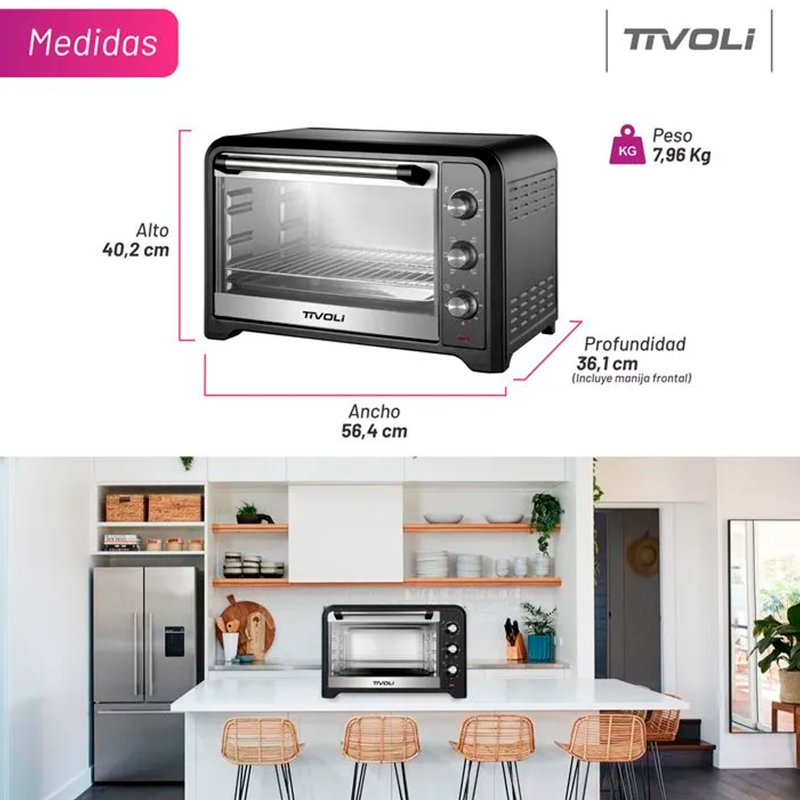 HORNO ELECTRICO TIVOLI HET-451N