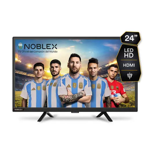 LED TV NOBLEX 24" PULGADAS HD DB24X4000