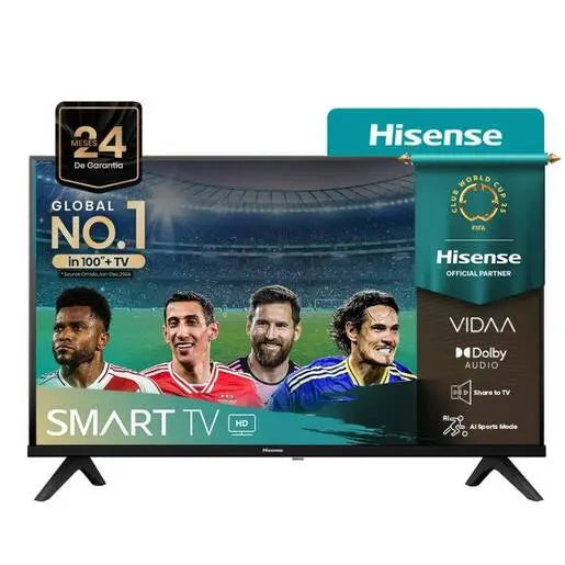SMART LED VIDAA TV HISENSE 32" PULGADAS HD 32A42K